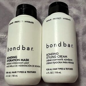 Sally Beauty Bondbar Bonding Hydration Mask & Styling Cream Bundle-new/unopened